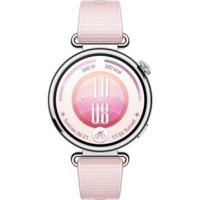 Huawei Watch GT 7 41mm Pink EasyCross Fluoroelastomer Strap - фото 105886
