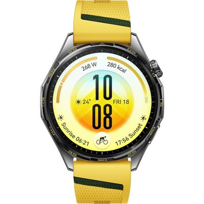 Huawei Watch GT 7 46mm Yellow EasyCross Fluoroelastomer Strap - фото 105860