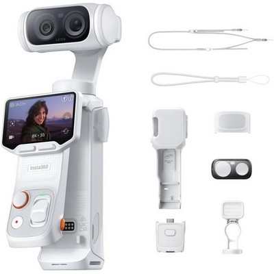 Insta360 Luna Ultra Fill Light Bundle Stellar White - фото 106138