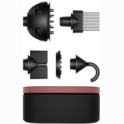 Фен Dyson SuperSonic Nural Straight+Wavy HD16 Jasper Plum с кейсом - фото 108860