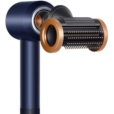 Фен Dyson Supersonic Nural Straight+Wavy HD16 Prussian Blue Rich Copper без кейса - фото 108866