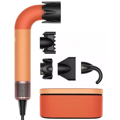 Фен Dyson Supersonic R Straight+Wavy HD17 Apricot Topaz с кейсом - фото 108919