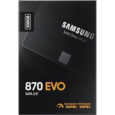 Накопитель 2.5" SSD SATA3 500Гб Samsung 870 Evo ( MZ-77E500B ) - фото 110257