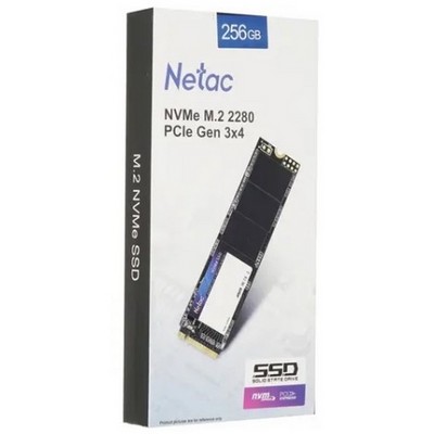 Накопитель SSD M.2 2280 PCIe NVMe 3.0 x4 256Гб Netac N930E Pro ( NT01N930E-256G-E4X ) - фото 110276