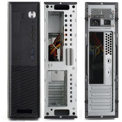 Корпус Crown CMC-1913 (CM-PS350office) 350W Black - фото 110498
