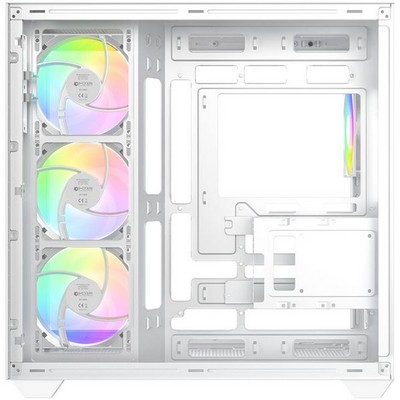 Корпус ID-Cooling View 510 ARGB Wh без БП ( View 510 ARGB Wh ) White - фото 110537