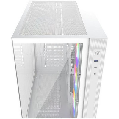 Корпус ID-Cooling View 510 ARGB Wh без БП ( View 510 ARGB Wh ) White - фото 110538