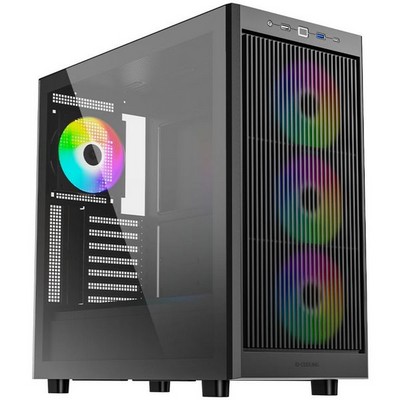 Корпус ID-Cooling Ware 510 ARGB без БП ( Ware 510 ARGB ) Black - фото 110543
