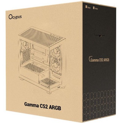 Корпус Ocypus Gamma C52 WH ARGB White - фото 110625