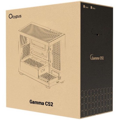 Корпус Ocypus Gamma C52 WH White - фото 110631