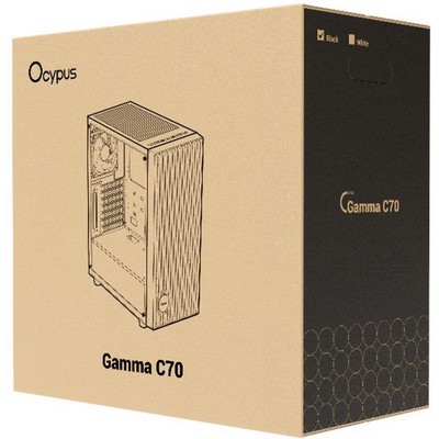Корпус Ocypus Gamma C70 BK ARGB Black - фото 110654