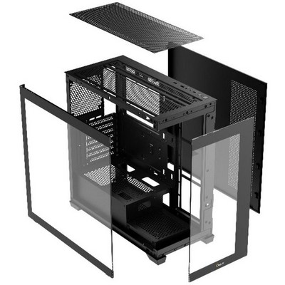 Корпус Ocypus Gamma C72 BK ARGB Black - фото 110660