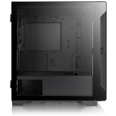 Корпус Thermaltake S100 Tempered Glass ( CA-1Q9-00S1WN-00 ) без БП Black - фото 110706