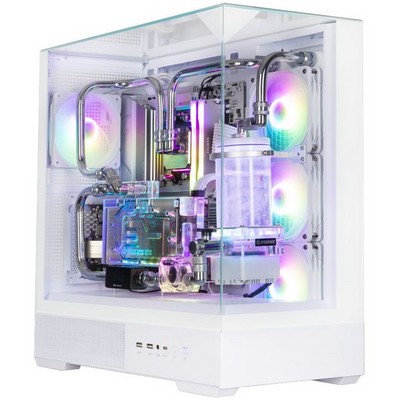 Корпус Zalman P40 Prism Plus без БП White - фото 110757