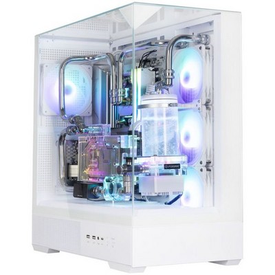 Корпус Zalman P40 Prism Plus без БП White - фото 110758