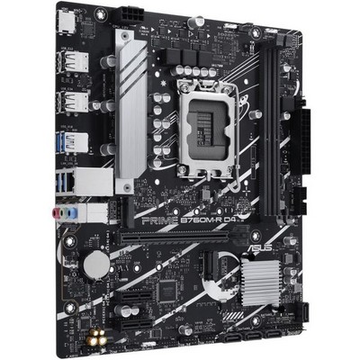 Материнская плата ASUS B760 LGA1700 DDR4 ( Prime B760M-R D4 ) mATX, Ret - фото 110834