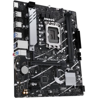 Материнская плата ASUS B760 LGA1700 DDR4 ( Prime B760M-R D4 ) mATX, Ret - фото 110835