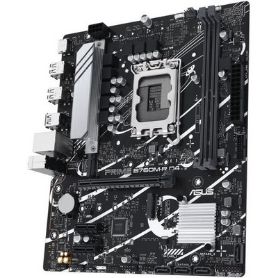 Материнская плата ASUS B760 LGA1700 DDR4 ( Prime B760M-R D4 ) mATX, Ret - фото 110836