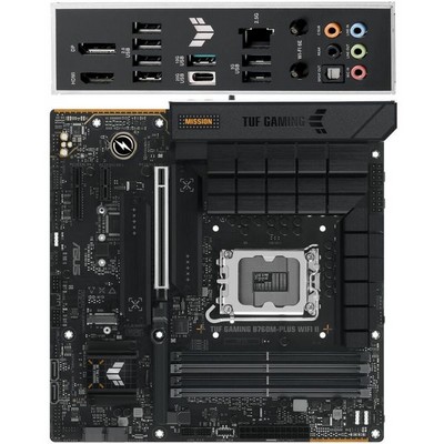 Материнская плата ASUS B760 LGA1700 DDR5 ( TUF Gaming B760M-Plus WiFi II ) mATX, Ret - фото 109291