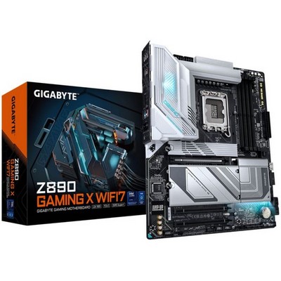 Материнская плата Gigabyte Z890 LGA1851 DDR5 ( Z890 Gaming X WiFi7 ) ATX, Ret - фото 110890