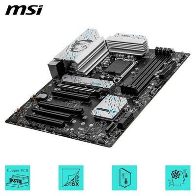 Материнская плата MSI B760 LGA1700 DDR4 ( B760 Gaming Plus WiFi DDR4 ) ATX, Ret - фото 110898