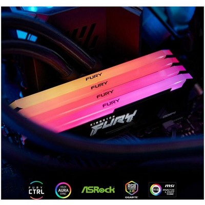 Модуль памяти DDR4 32Gb (2х16Gb) PC-25600 3200MHz Kingston ( KF432C16BB12AK2/32 ) - фото 110931