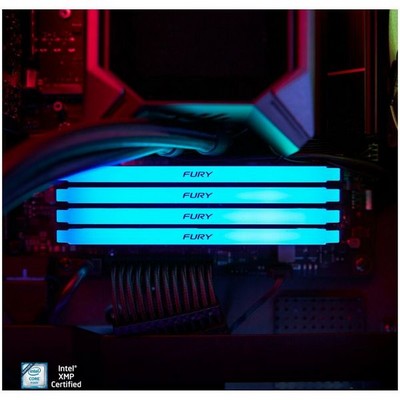 Модуль памяти DDR4 32Gb (2х16Gb) PC-25600 3200MHz Kingston ( KF432C16BB12AK2/32 ) - фото 110932