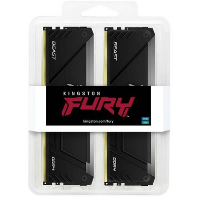 Модуль памяти DDR4 32Gb (2х16Gb) PC-25600 3200MHz Kingston ( KF432C16BB12AK2/32 ) - фото 110933