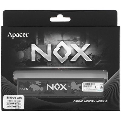 Модуль памяти DDR5 16Gb PC-44800 5600MHz Apacer ( AH5U16G56C522MBAA-1 ) - фото 110962