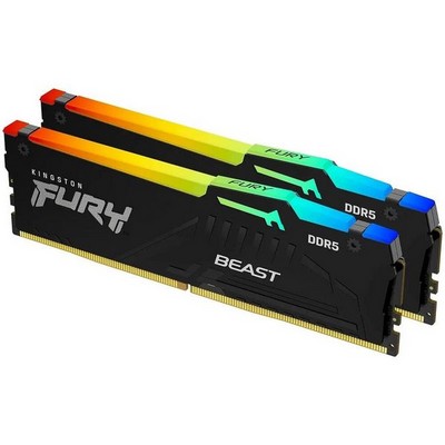 Модуль памяти DDR5 32Gb (2х16Gb) PC-48000 6000MHz Kingston ( KF560C36BBE2AK2-32 ) - фото 110976