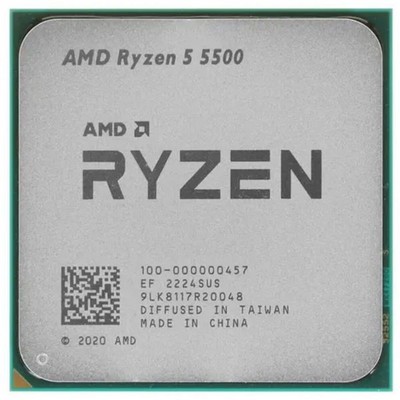 Процессор Socket AM4 AMD Ryzen 5 5500 16Мб oem - фото 111039