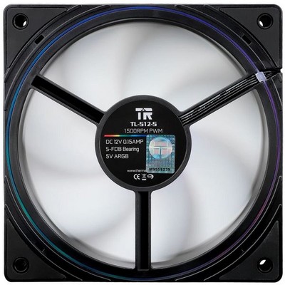 Вентилятор 120мм Thermalright TL-S12-S X3 ARGB 3pcs-pack Black Ret - фото 111127