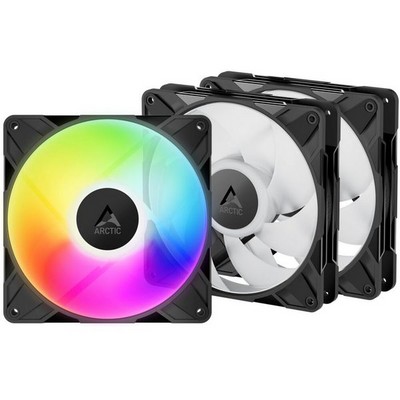 Вентилятор 140мм Arctic Cooling P14 Pro A-RGB PWM 3-Pack ( ACFAN00320A ) Black Ret - фото 109408