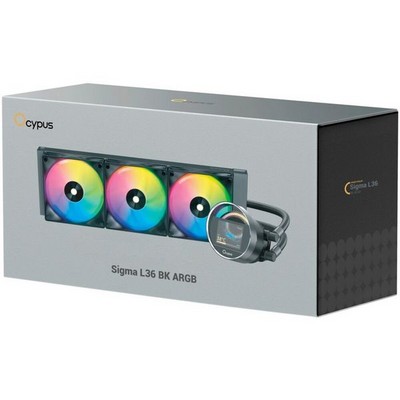 Водяная система охлаждения Ocypus Sigma L36 BK ARGB 115X/1200/1700/1851/1954/AM4/AM5 ( Sigma L36 BK ARGB ) - фото 111178