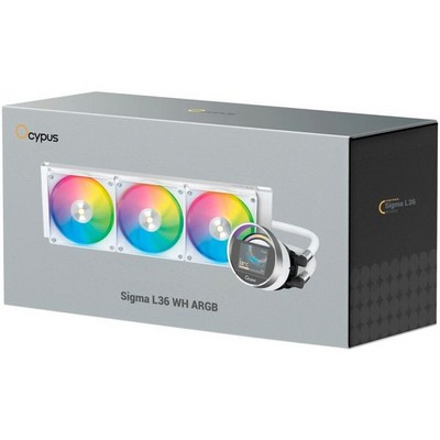 Водяная система охлаждения Ocypus Sigma L36 WH ARGB 115X/1200/1700/1851/1954/AM4/AM5 ( Sigma L36 WH ARGB ) - фото 111183