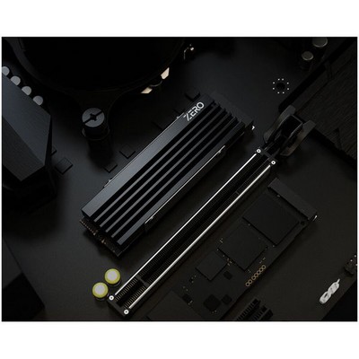 Радиатор для SSD M.2 ID-Cooling ( Zero M05 ) 22.4x6х73мм, Black - фото 111194