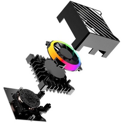 Система водяного охлаждения ID-Cooling Dashflow 360 XT Pro Black S1150/1155/S1156/1151/1200, S1700/1851, AM4/AM5 ( Dashflow 360 XT Pro ) - фото 111199