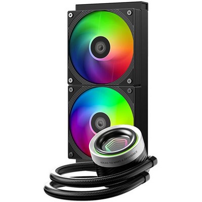 Система водяного охлаждения ID-Cooling FX240 Infinity ARGB Black S1150/1155/S1156/1151/1200, S1700/1851, AM4/AM5 ( FX240 Infinity ARGB Black ) - фото 111213