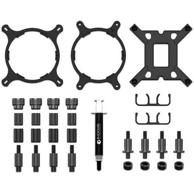 Система водяного охлаждения ID-Cooling FX240 Pro Black S1150/1155/S1156/1151/1200, S1700/1851, AM4/AM5 ( FX240 Pro Black ) - фото 111236