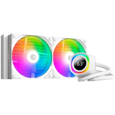 Система водяного охлаждения ID-Cooling FX240 TD White ARGB S1150/1155/S1156/1151/1200, S1700/1851/1954, AM4/AM5 ( FX240 TD White ) - фото 109431