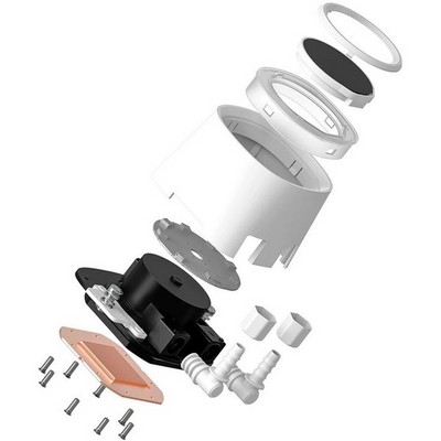 Система водяного охлаждения ID-Cooling FX240 TD White ARGB S1150/1155/S1156/1151/1200, S1700/1851/1954, AM4/AM5 ( FX240 TD White ) - фото 111246