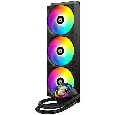 Система водяного охлаждения ID-Cooling FX360 LCD Black ARGB S1150/1155/S1156/1151/1200, S1700/1851, AM4/AM5 ( FX360 LCD ) - фото 111248