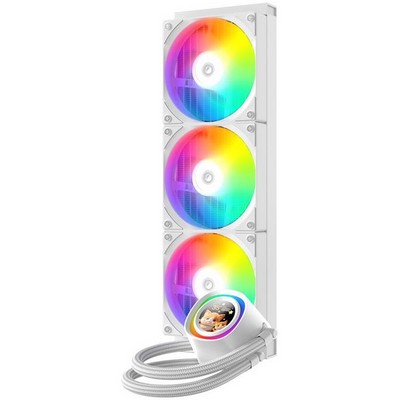 Система водяного охлаждения ID-Cooling FX360 LCD White ARGB S1150/1155/S1156/1151/1200, S1700/1851, AM4/AM5 ( FX360 LCD White ) - фото 109441