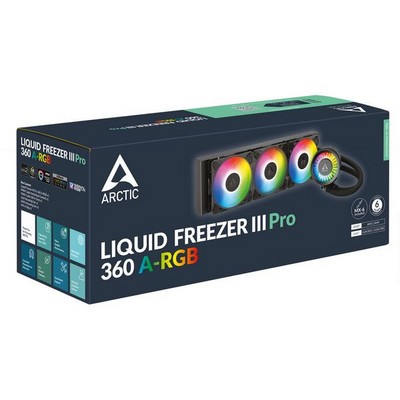 Система водяного охлаждения Liquid Freezer III Pro 360 ARGB Black S1700/1851, AM4/AM5 ( ACFRE00184A ) - фото 109503