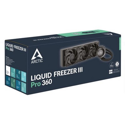 Система водяного охлаждения Liquid Freezer III Pro 360 Black S1700/1851, AM4/AM5 ( ACFRE00180A ) - фото 109510