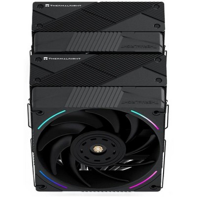 Устройство охлаждения (кулер) Thermalright Phantom Spirit 120 Digital EVO Black S115X/1200/1700/1851/1954/AM4/AM5 - фото 109679