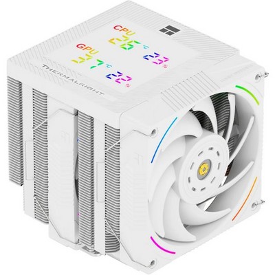Устройство охлаждения (кулер) Thermalright Phantom Spirit 120 Digital Snow White S115X/1200/1700/1851/1954/AM4/AM5 - фото 109680