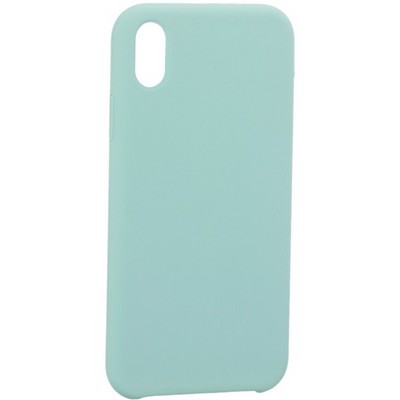 Накладка силиконовая MItrifON для iPhone XR (6.1") без логотипа Spearmint Нежная мята №50 - фото 39211