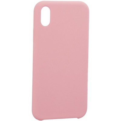 Накладка силиконовая MItrifON для iPhone XR (6.1") без логотипа Pink Розовый №6 - фото 39219