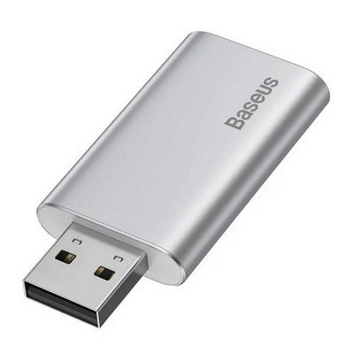 Адаптер Baseus Enjoy Music U-disk (64G) Listen to songs & charge (ACUP-C0S) Серебристый - фото 50944 Адаптер Baseus Enjoy Music U-disk (64G) Listen to songs & charge (ACUP-C0S) Серебристый - фото 50944